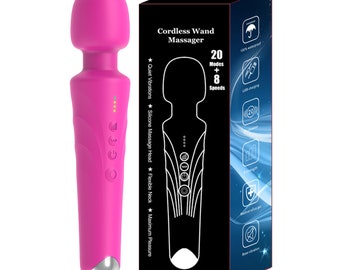 Purple Wand Vibrator Strong for Women