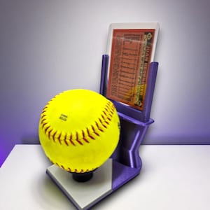 Geweldige displaystandaard voor honkbal of softbal in aangepaste teamkleur