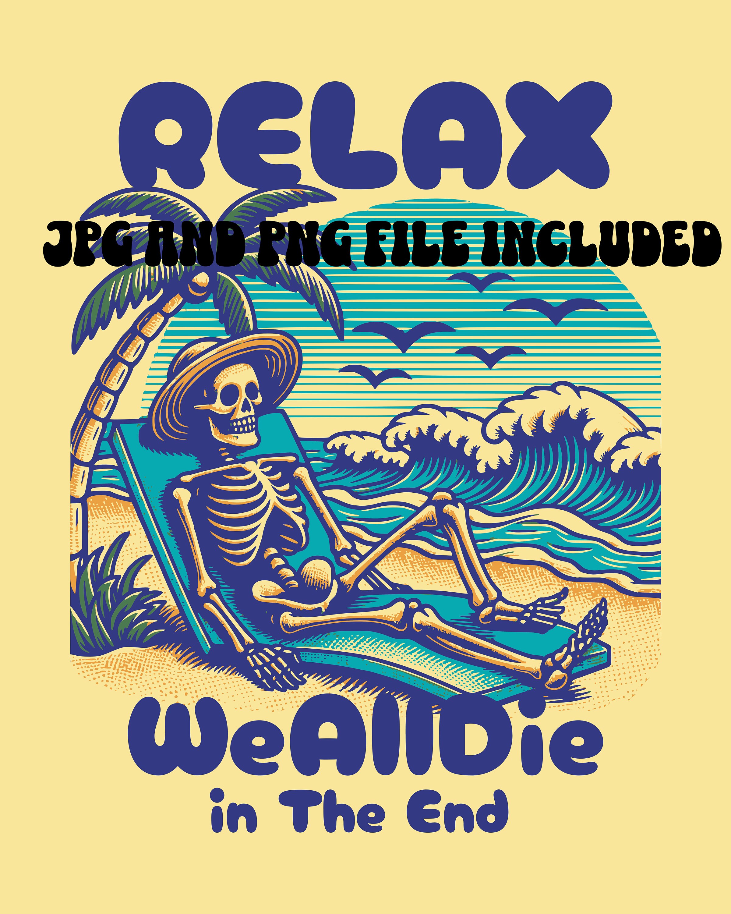 The End Design Png
