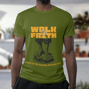 Das Walk by Faith-Design, PNG- und JPEG-Datei ist enthalten Es wird als digitaler Download angeboten; Es wird kein physischer Artikel geliefert.