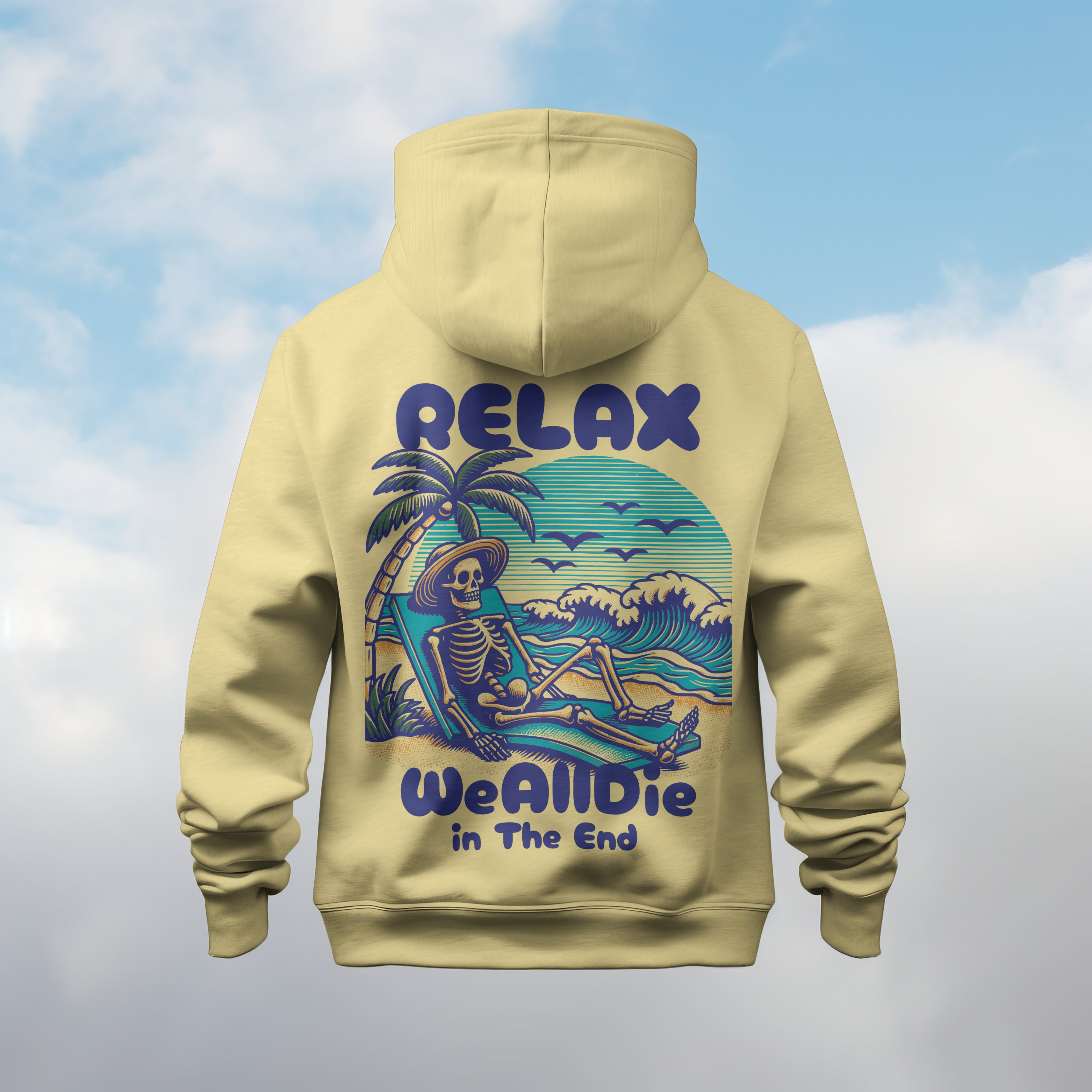 Relax We All Die in the End Digital Download Design It is a Digital