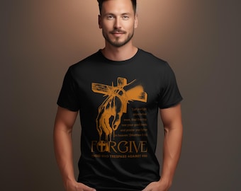 Forgive Graphic Design: Christian T-Shirt Print (PNG, JPEG)