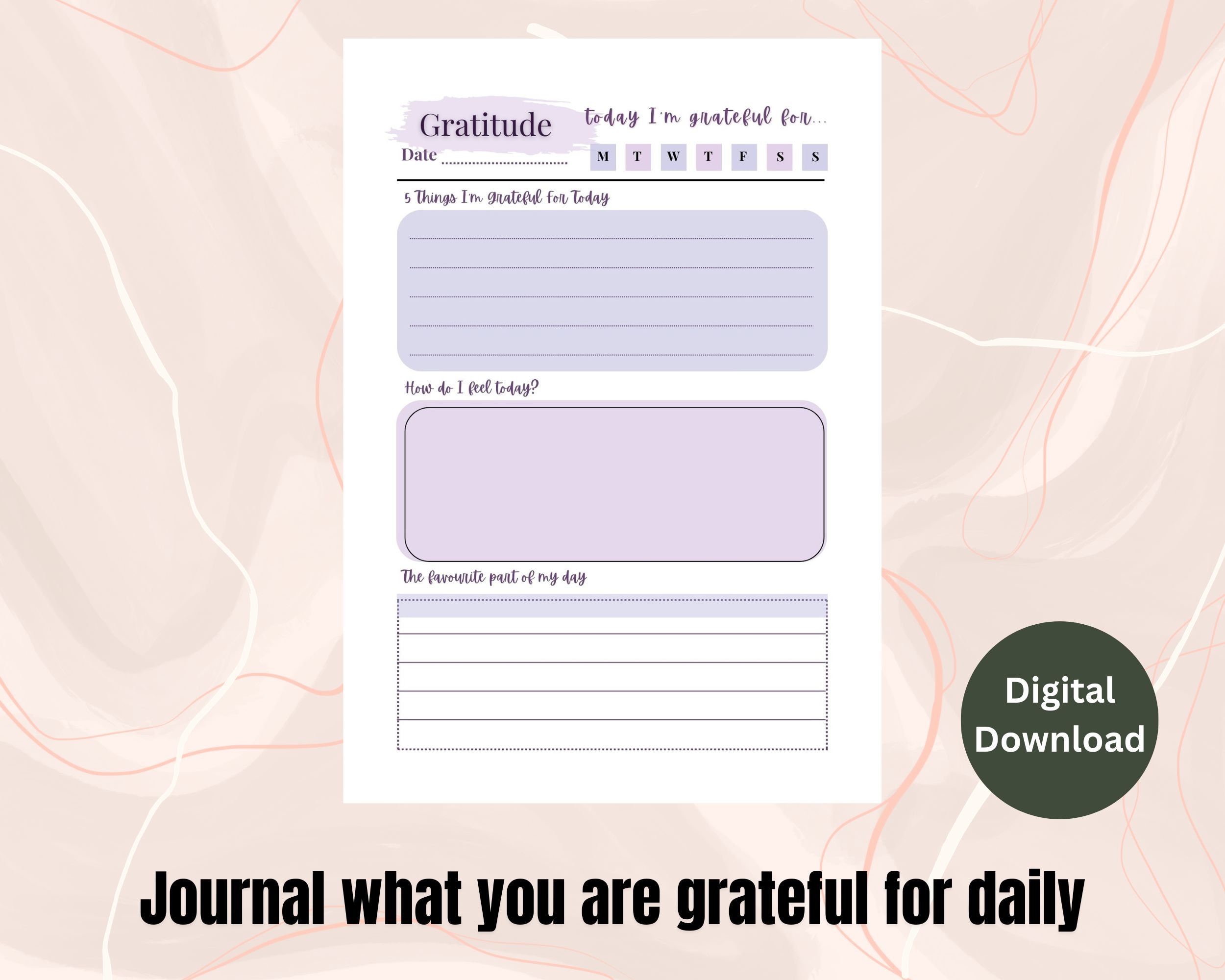 A5 Printable Planner Inserts| 5 Pack Bundle| Monthly Planner|daily ...