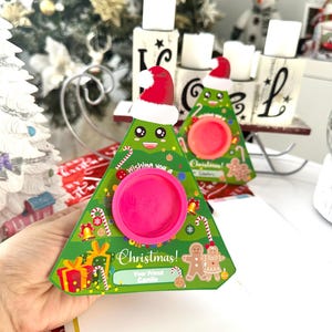 Play Dough Christmas Gift for Kids/Play Dough Christmas Tree Gift Printable/End of Year Student Gift,Dough Student Gift/Holiday Class Gifts