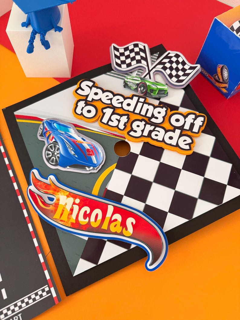 Car Related Grad Cap Custom Graduation Cap/decorated Graduation Caps/girls Boys School ...