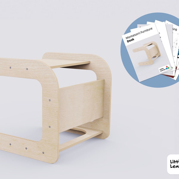 Montessori Furniture: Childrens Desk Plans