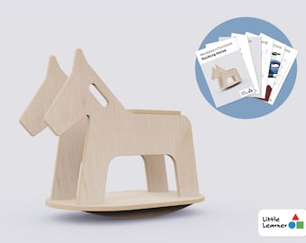 Montessori Furniture: Childrens Rocking Horse Plans