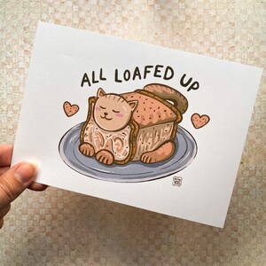 Cat Loaf Print