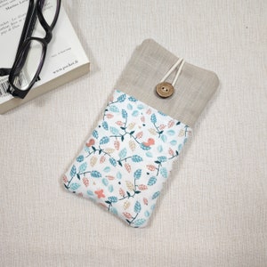 Etui à lunettes en tissu molletonné, étui souple pour lunettes de soleil