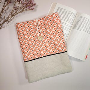 Book pouch, Booksleeve, Book gift, Handmade gift