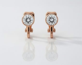 Colorless Clip On Earrings for Kids Birthday Gift | Non Pierced Jewelry, Gifts for Girls