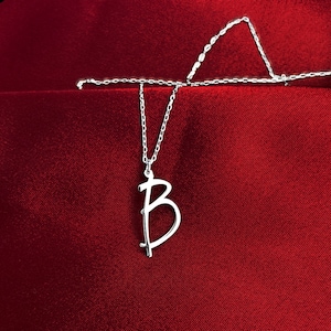 Doppelte Buchstaben Initialen Halskette - Personalisierter Spezial Design Icon Anhänger - Zeichnung Halskette - Monogramm Anhänger - Muttertagsgeschenk für Mama