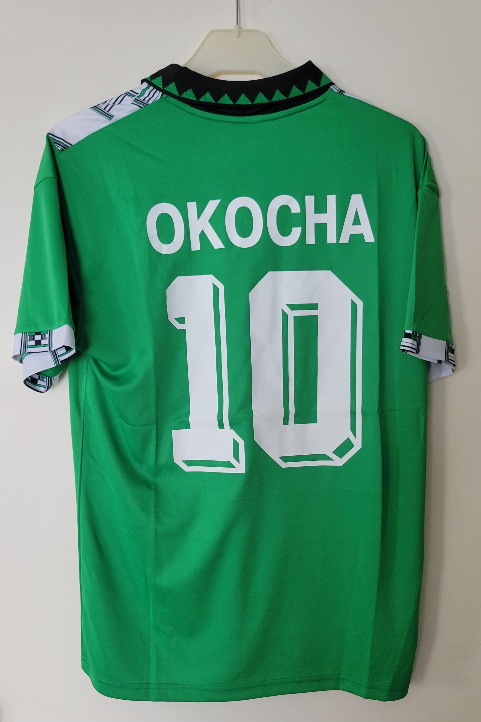 【希少品】オコチャ ナイジェリア Jersey Jay Jay Okocha Jersey - Etsy