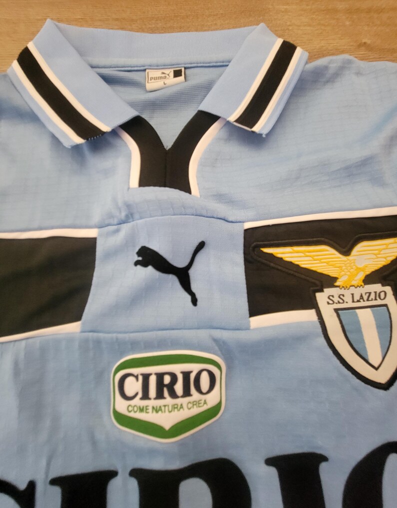 Lazio Rome Retro Football Jersey 19981999 Nedved 18 Camiseta Maglia
