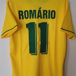 retro football jersey Brazil 1994 Romário 11 soccer jersey maglia camiseta voetball trikot size L