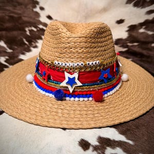 Patriotic Fedora - Etsy