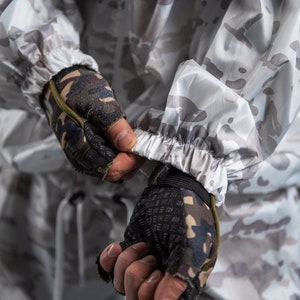 Multicam Alpine White Camouflage Winter Militaria Hunting Airsoft Snow Light New snow camo image 8