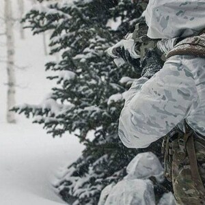 Multicam Alpine White Camouflage Winter Militaria Hunting Airsoft Snow Light New snow camo image 5