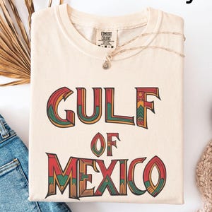 Chemises Golfe du Mexique Comfort Colors®, chemise Golfe du Mexique, chemise côtes de la Floride Texas Alabama Mississippi, Resist, chemise Resistance