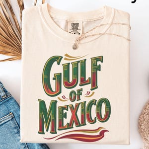 Chemises Golfe du Mexique Comfort Colors®, chemise Golfe du Mexique, chemise côtes de la Floride Texas Alabama Mississippi, Resist, chemise Resistance