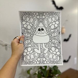 5 HALLOWEEN Coloring Pages