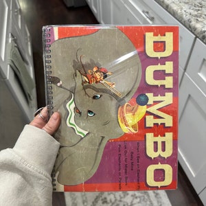 Vinyl Record Cover Notebook - Dumbo