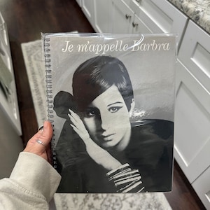 Vinyl Record Cover Notebook - Barbara Streisand