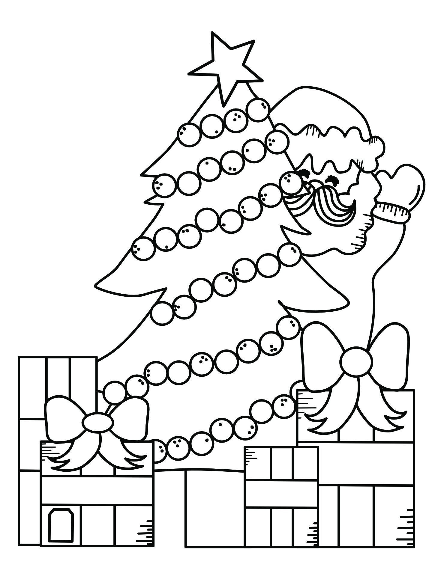 12 Christmas Coloring Pages - Etsy