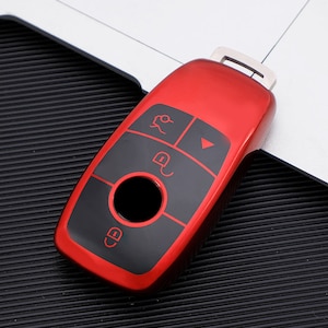 Mercedes Benz Black Series Key CoverKey Fob Cover Keyless Key Fob Shell Fit for W213, A, C, E, S, GLC, GLE, GLA, Gls,  E63, key smart