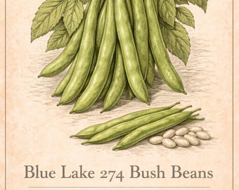 Graines Haricot nain Blue Lake 274