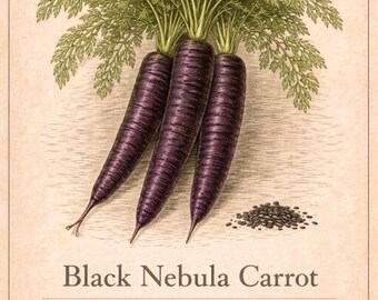Graines de carotte Black Nebula