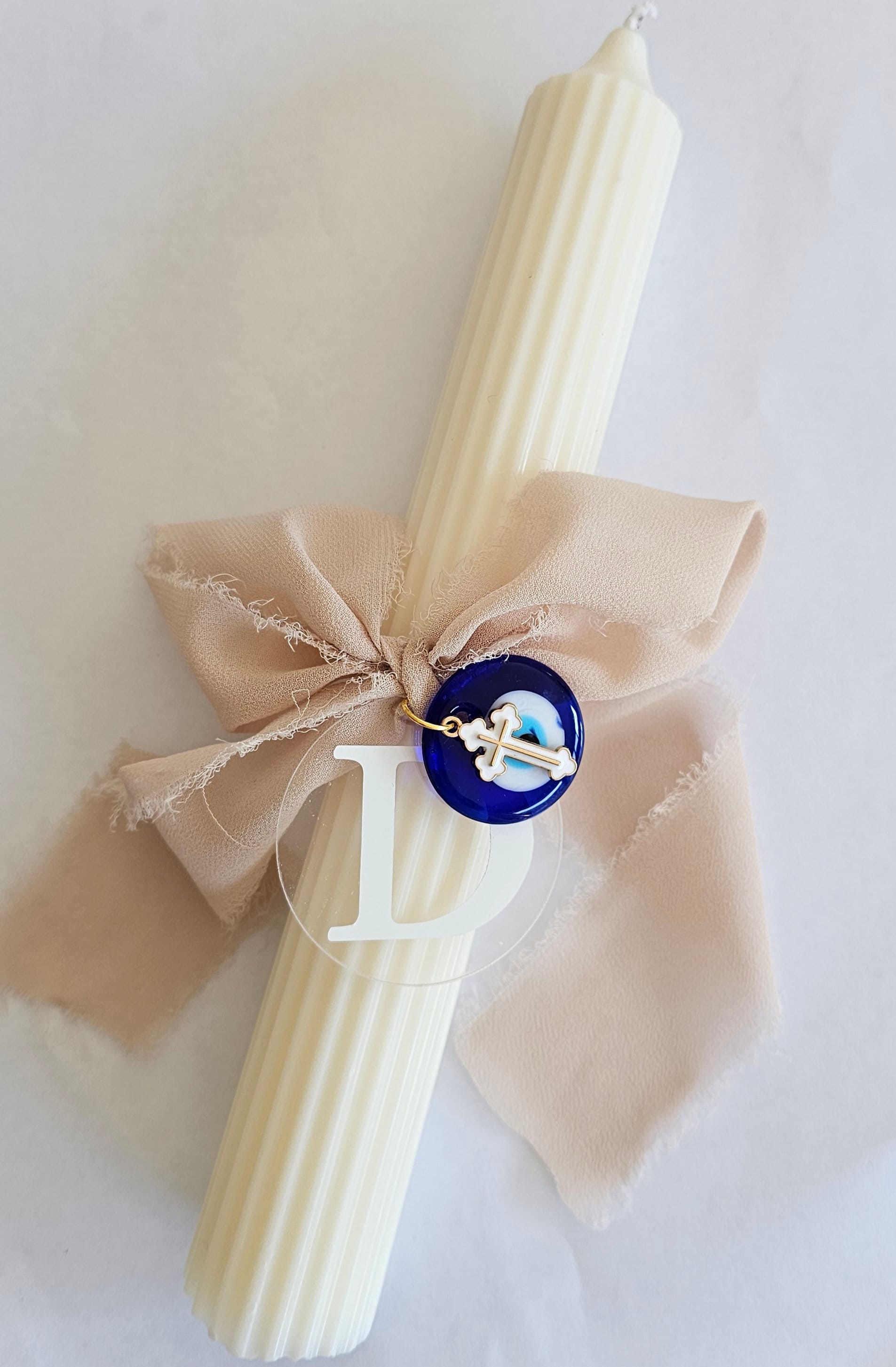 Handcrafted Greek Orthodox Easter Candles Lambathes | Etsy | Orthodox