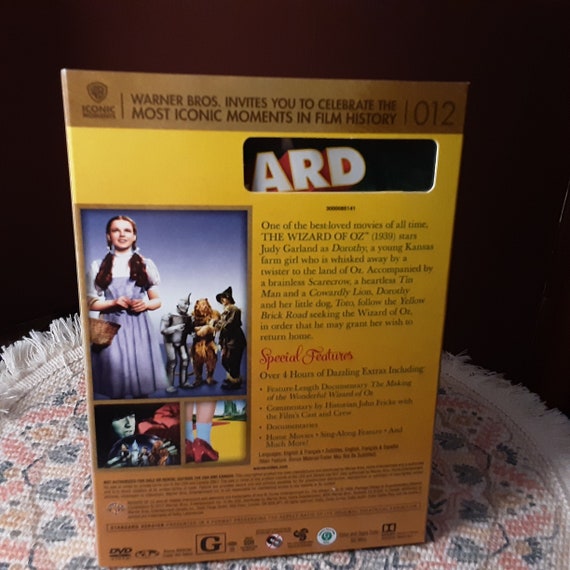 The Wizard of Oz Classic DVD Movie New Factory Sealed - Etsy