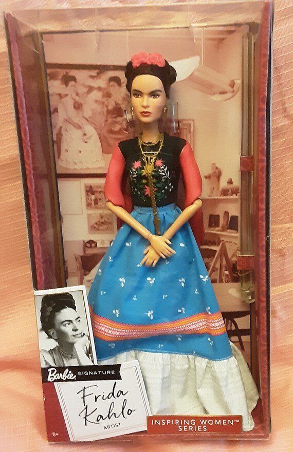 Barbie Signature Inspiring Woman Series Frida Kahlo Artist New Etsy