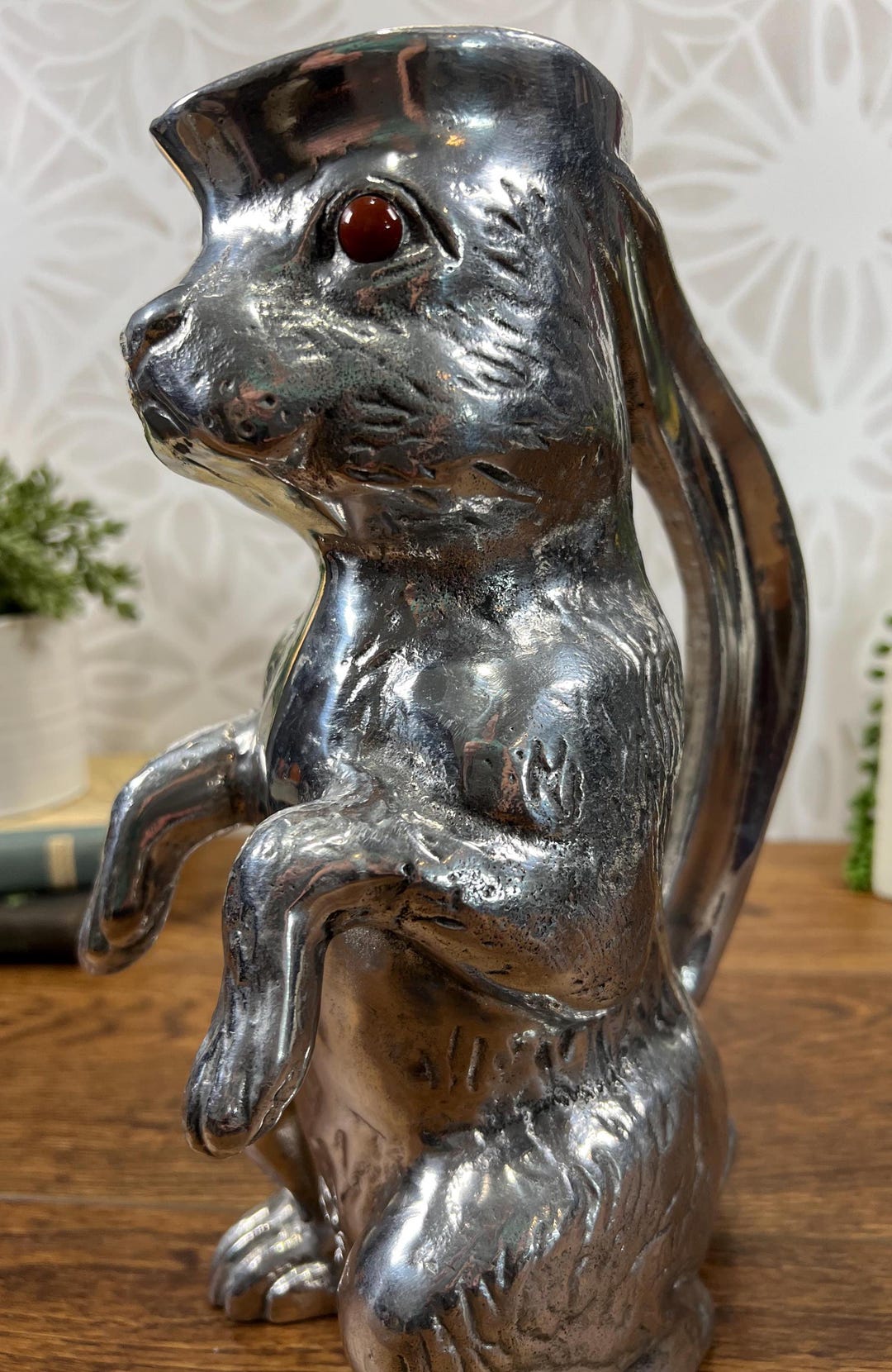 Vintage Arthur Court Rabbit Pitcher - Etsy