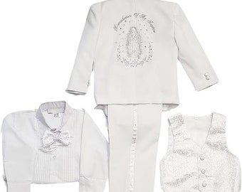 Embroiderd Baptism Suits, Birthday Suits, Christmas Embroidered Suits for Kids