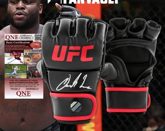 Derrick Lewis Autographed UFC Gloves | Certified Signatures with COA