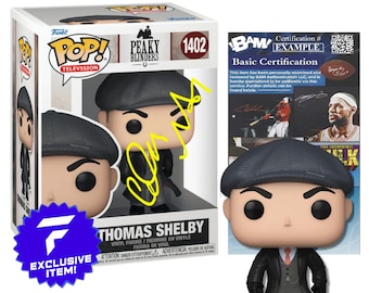 Cillian Murphy Autographed Thomas Shelby Funko Pop | Peaky Blinders | Certified Signatures with COA