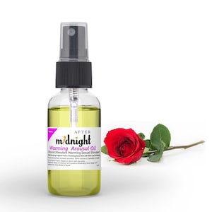 After Midnight Intimate Female Warming Arousal Oil / Clitoral Massage Oil