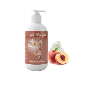 Lickable & Edible Massage Oil Made in Australia All Natural Organic, Vegan, No Nasties PEACHES N CREAM FLAVOUR