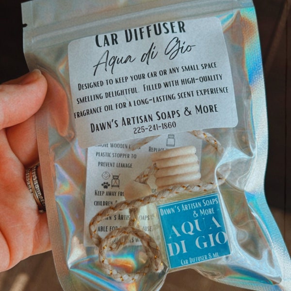 Aqua Di Gio Car Fresheners