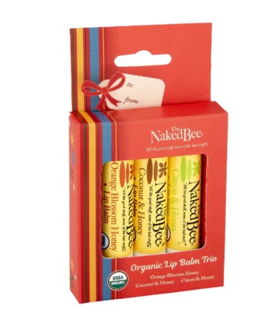 The Naked Bee Lip Balm Coconut & Honey – Bio-Lippenbalsam 4,3 G Mit Kokosöl & Bienenwachs