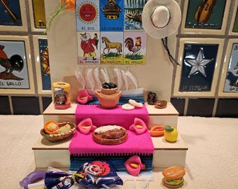 El Chiquito Ofrenda – Complete Día de los Muertos Altar – Ready to Display Memorial