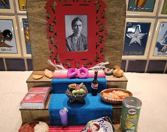 El Chiquito Ofrenda – Complete Día de los Muertos Altar – Ready to Display Memorial