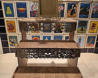 The Intricate One - Rich In Detail  - Delicate Design - Altarcito - Mexican Altar