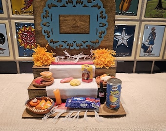 El Chiquito Ofrenda – Complete Día de los Muertos Altar – Ready to Display Memorial
