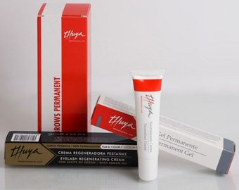 Free shipping Thuya! Eyebrow and Eyelash Lamination System THUYA composition set for long-term styling of eyebrows and eyelashes.