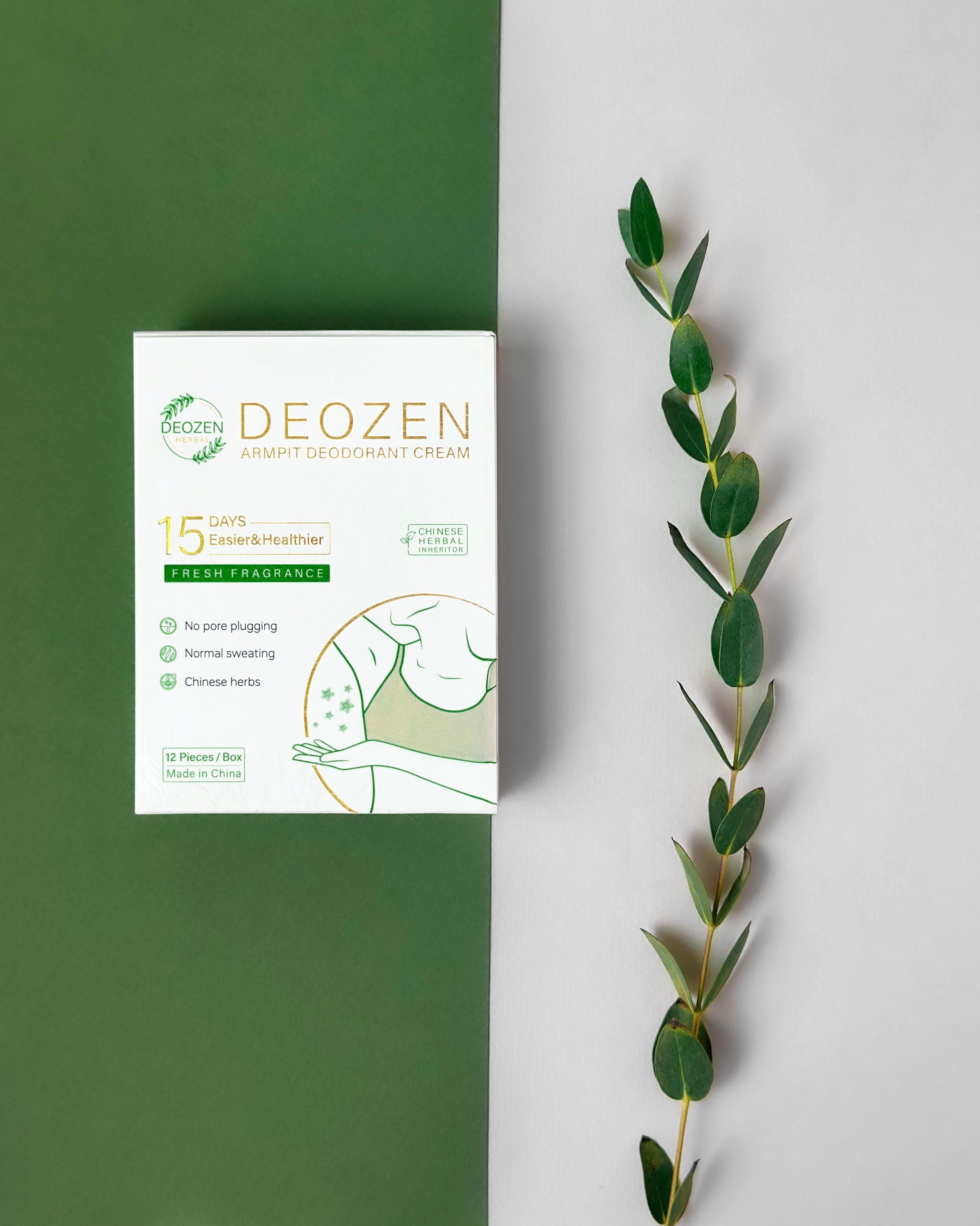 Deozen Armpit Deodorant Cream Natural Deodorant for Women and Men