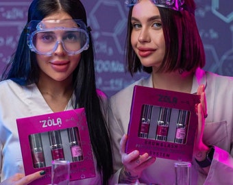 Protein Reconstruction System Brow and Lash Lamination System Zola