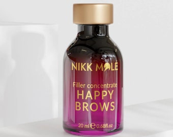 Nikk Mole Happy Brows – Eyebrow Happiness / Revitalizing filler concentrate for eyebrows, 20ml